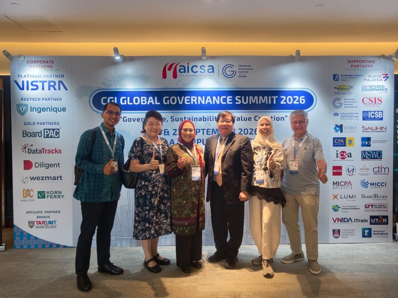 ICSA Hadir dalam The CGI Global Governance Summit 2026 di Kuala Lumpur!