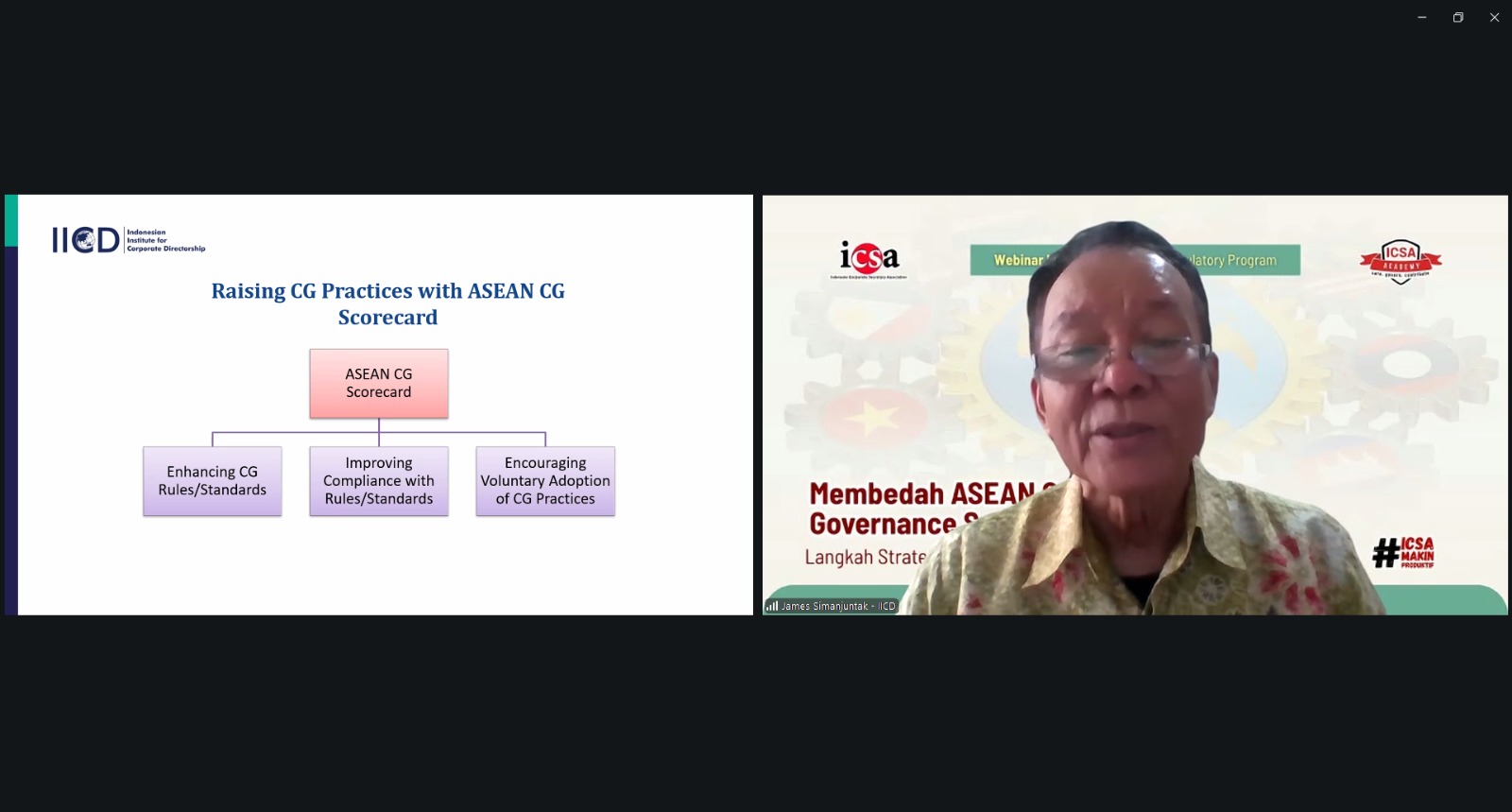 Mendorong Standar Keunggulan Korporasi: Rangkuman Webinar ACGS dan Peran Strategis Corporate Secretary