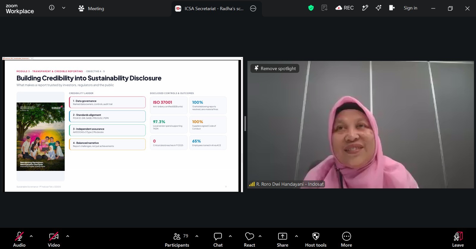 Integrasikan GCG dan ESG, ICSA Dorong Penciptaan Long-Term Value Creation