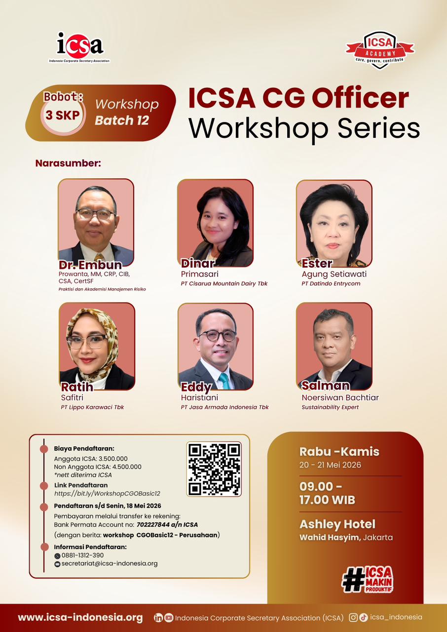 ICSA CG Officer Workshop Series Batch 12