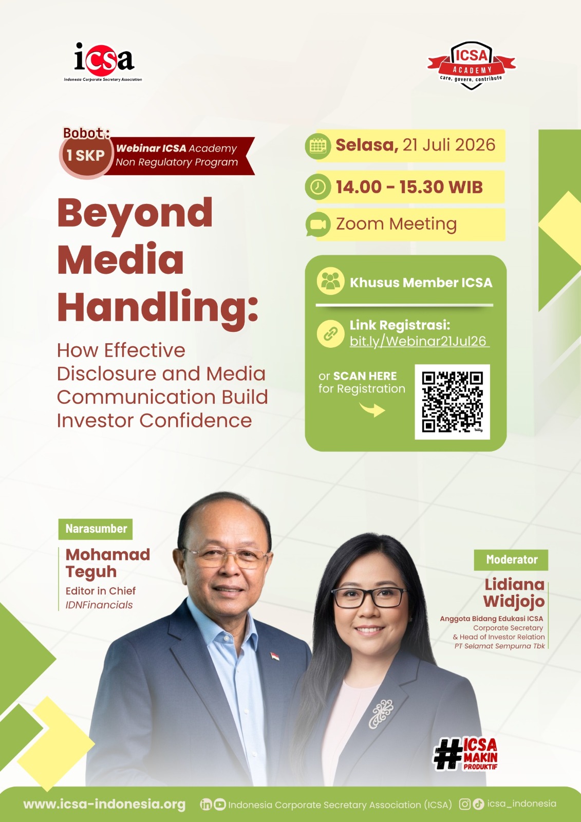 Webinar "Beyond Media Handling: How Effective Disclosure and Media Communication Build Investor Confidence"