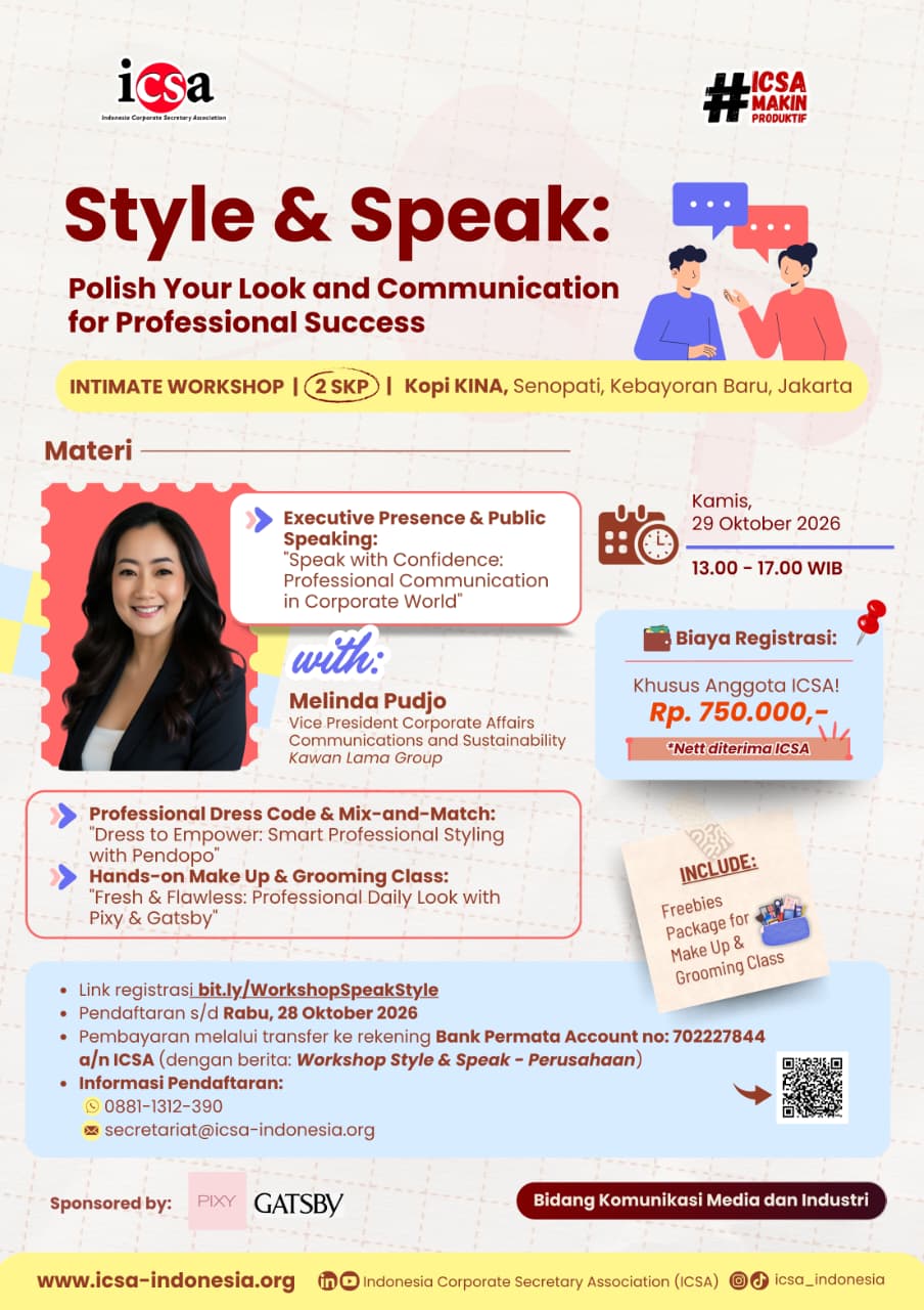 Intimate Workshop "Style & Speak: Polish Your Look and Communication for Professional Success"